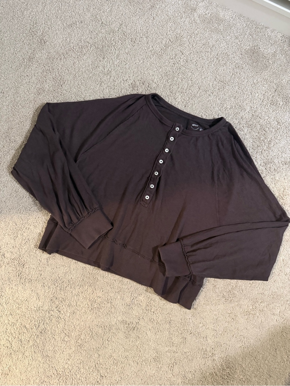 Aerie Lounge Button Down Shirt